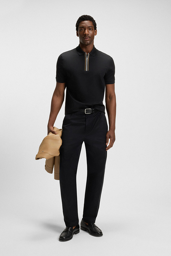 ΜΠΛΟΥΖΑ POLO BOSS - 001 ΜΑΥΡΟ